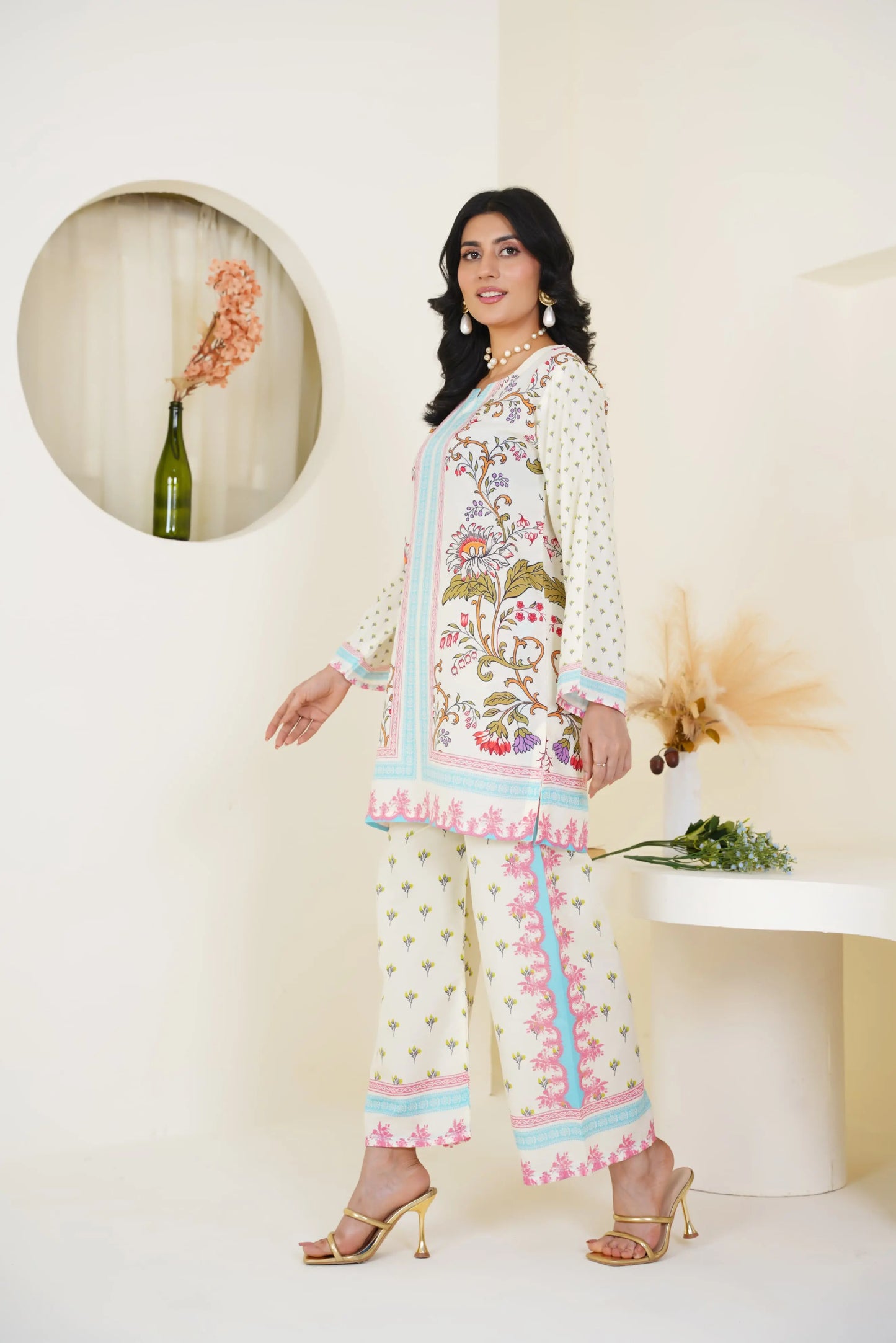 Aura – Cora Sublimation Print | Co-ord Set