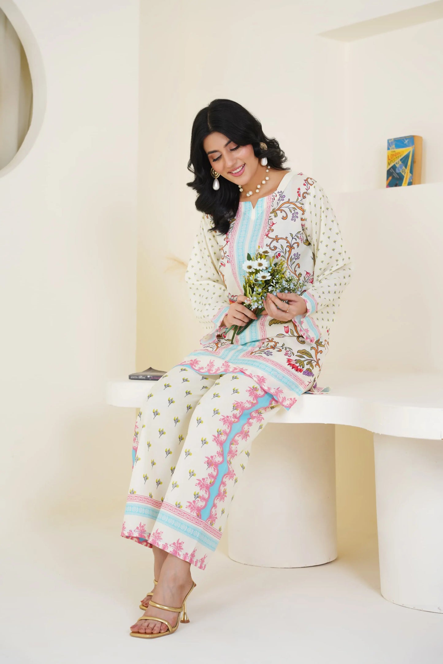 Aura – Cora Sublimation Print | Co-ord Set