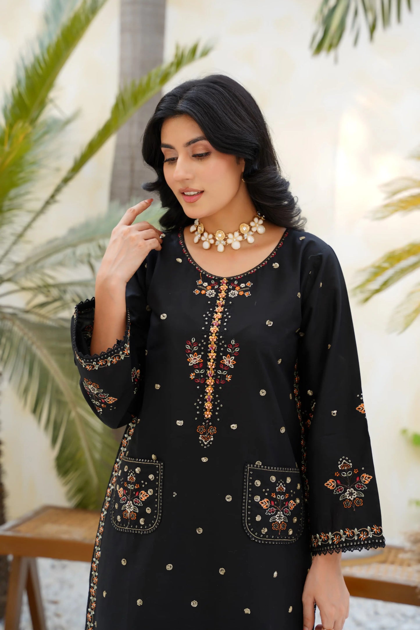 Jannat 2pc Embroidered Dress