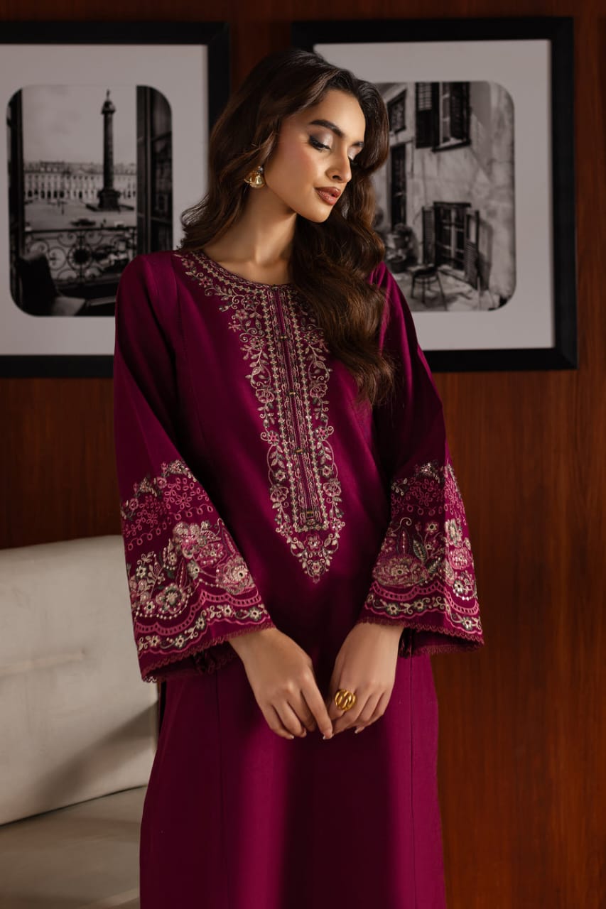 Zelia 2Pc – Embroidered Lawn Dress