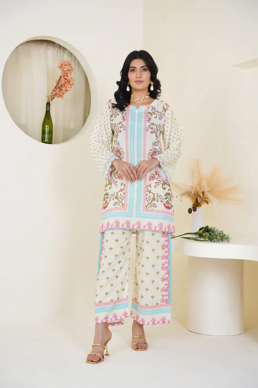 Aura – Cora Sublimation Print | Co-ord Set