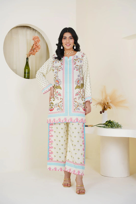 Aura – Cora Sublimation Print | Co-ord Set