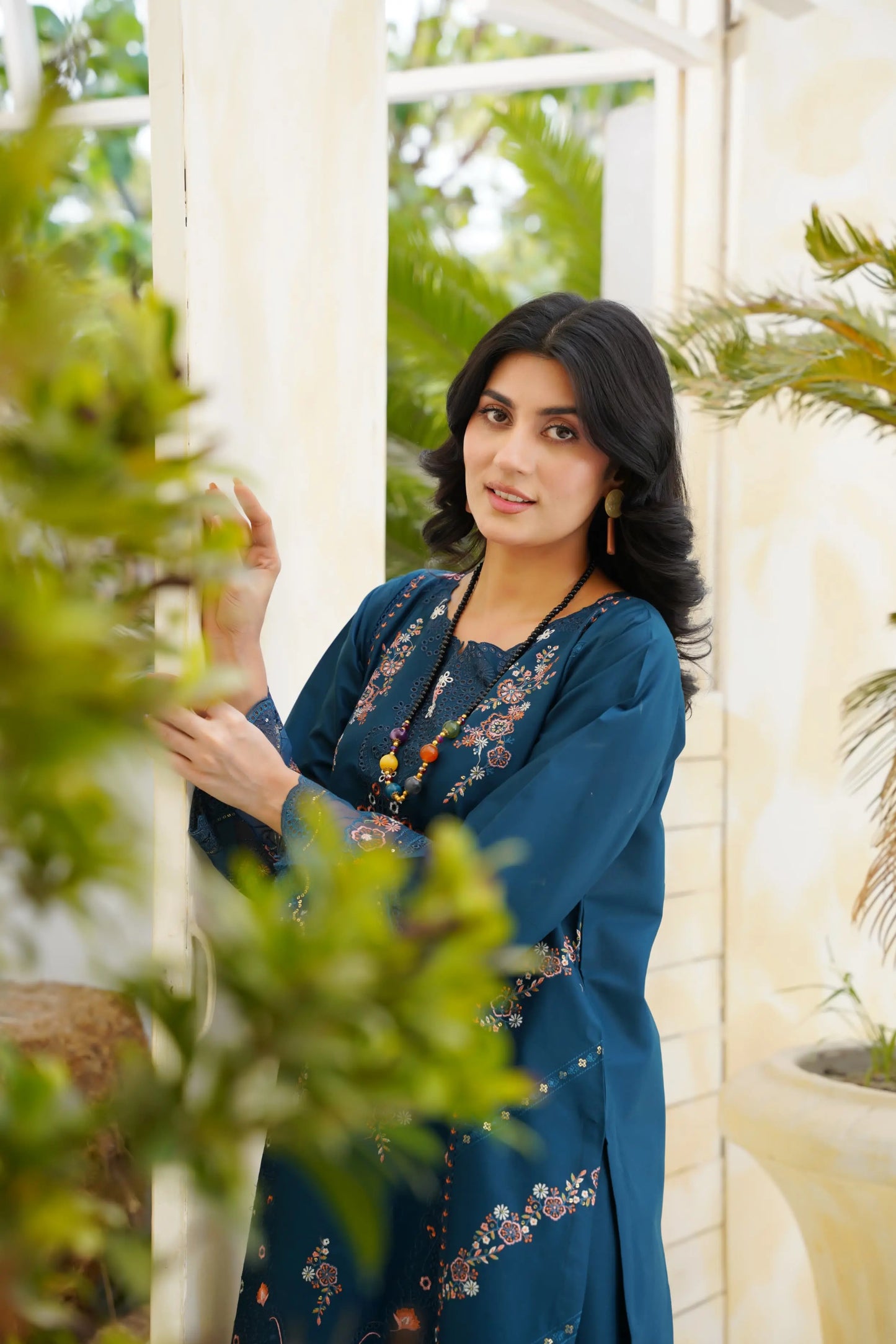 Saher 2Pc – Embroidered Lawn Dress