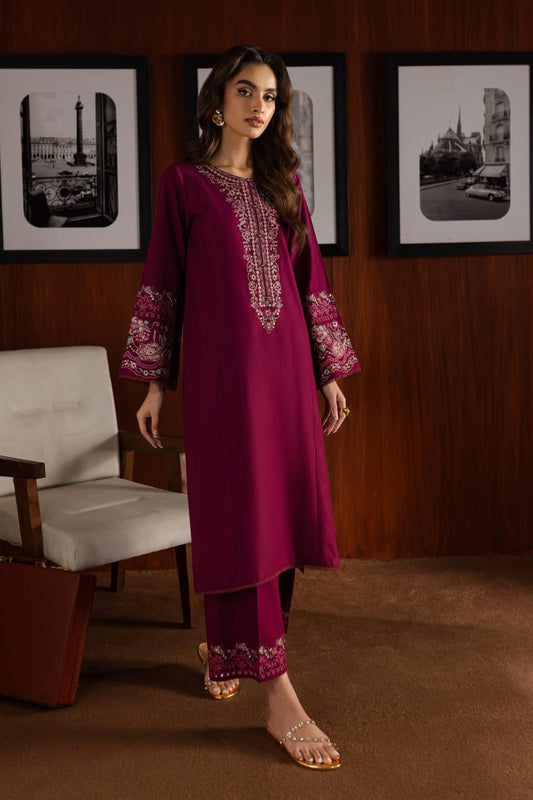 Zelia 2Pc – Embroidered Lawn Dress